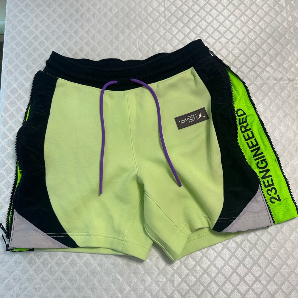 Jordan 23 Engineered Men’s Shorts – Neon Green/Black - NWOT